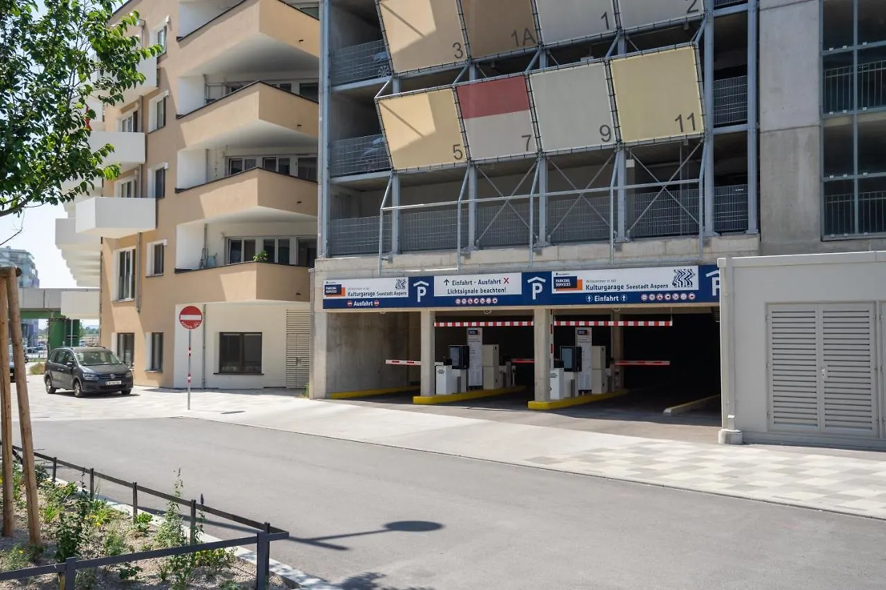 公寓式酒店 Feelgood Apartments Lakeliving Inklusive Garagenplatz 维也纳